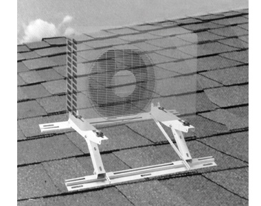 Brackets for adjustable rooftop