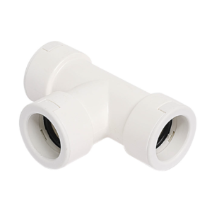 T-joint 20 mm white